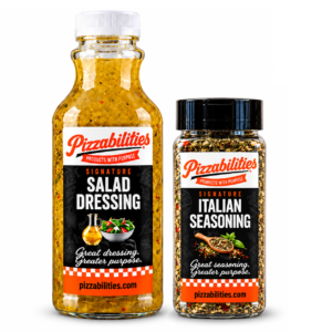 Pizzabilities Flavors Duo! Dressing and Seasoning